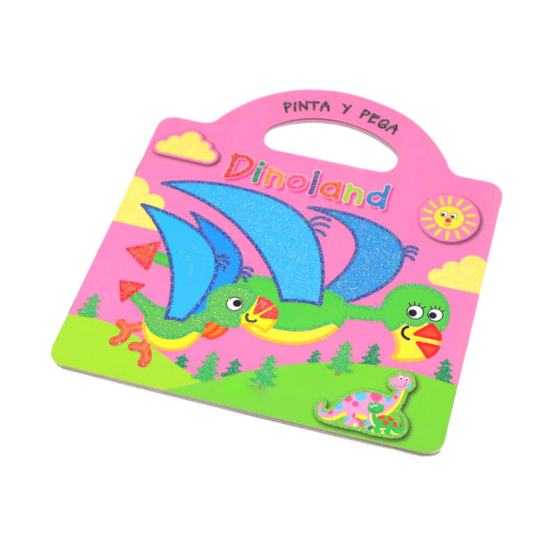 Children Coloring Book Glittering