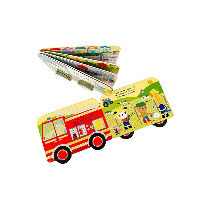 Car Boardbook with Wheel