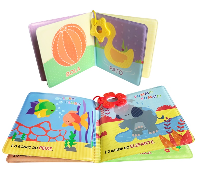 Bath Book with Toy