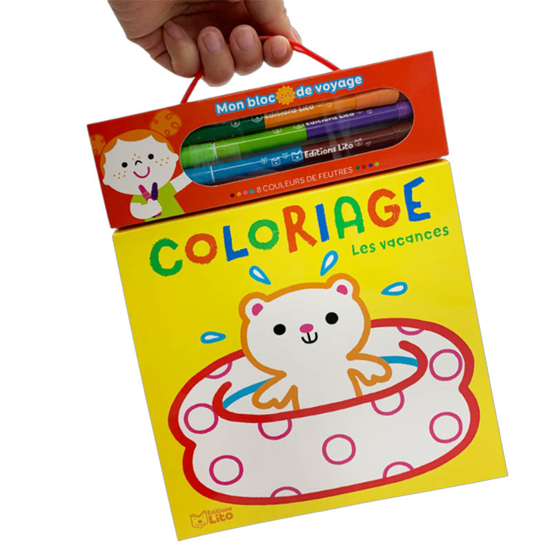 Coloring Book with Marker