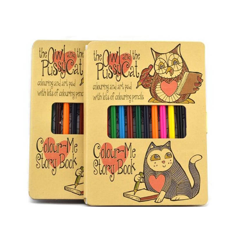 Drawing Books with Pencils