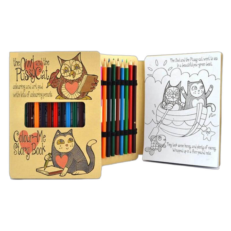 Drawing Book with Pencils1