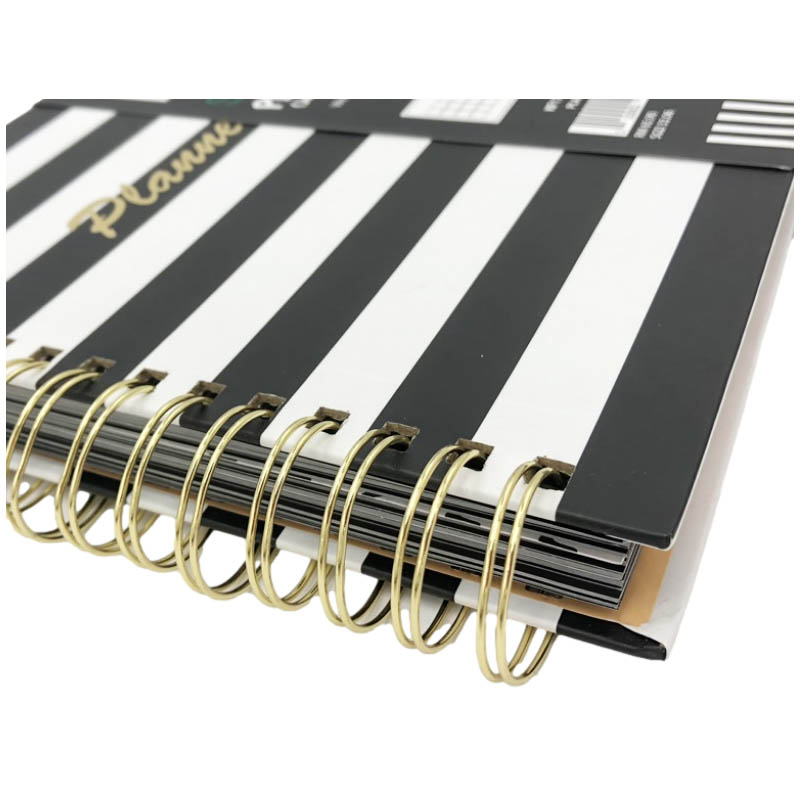 Wire-O Gold Foil Diary2